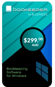 $299.00 Bookkeeping Software for Windows for BUSINESS AUD